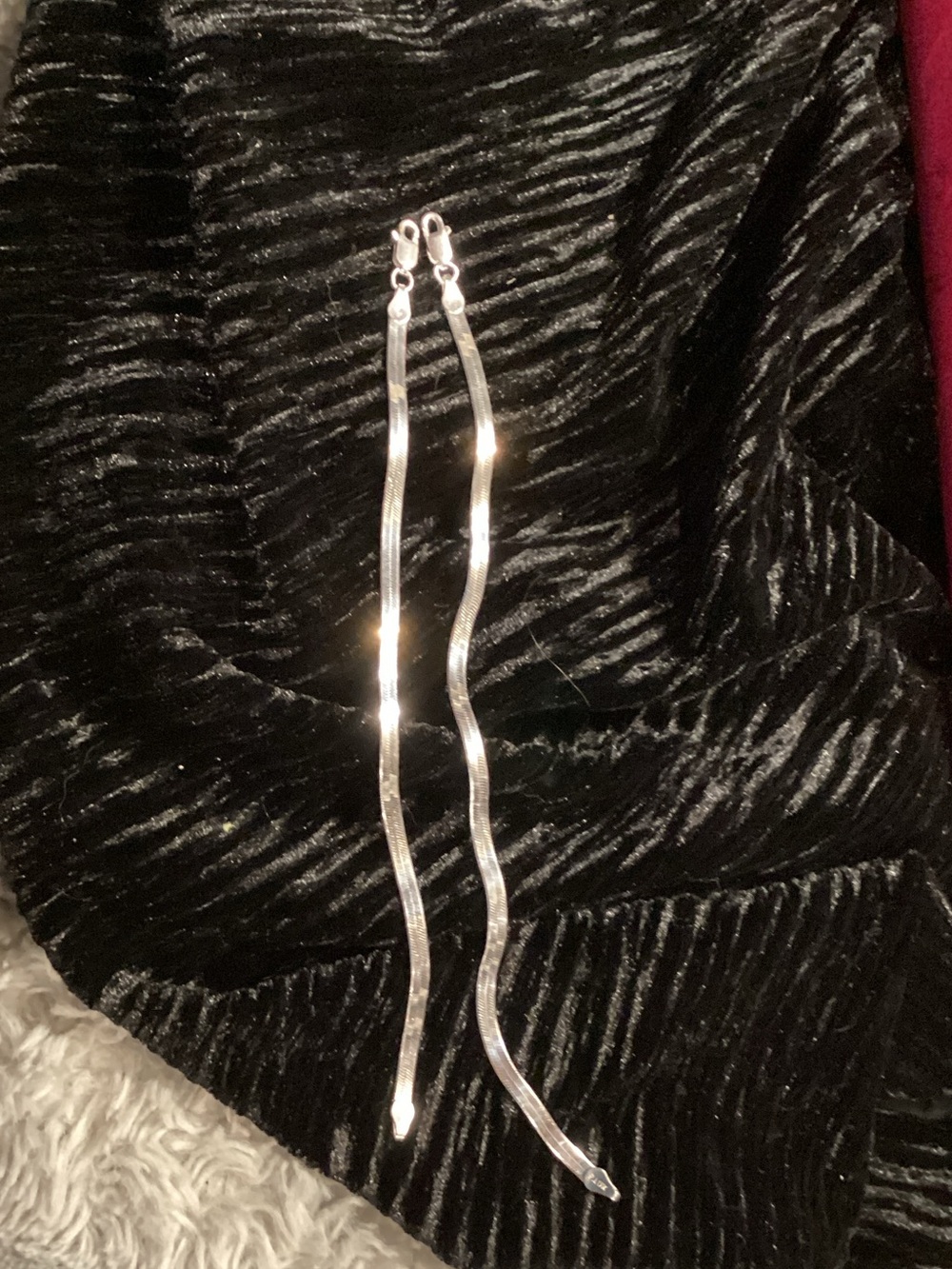 925 sterling silver herringbone bracelet choice